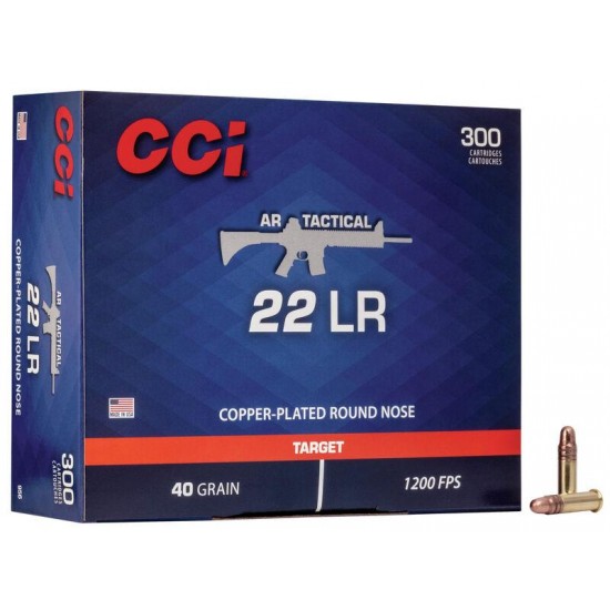 CCI AR-Tactical CPRN .22LR 40gr 300db/dob